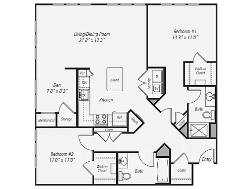 Floor plan Holly
