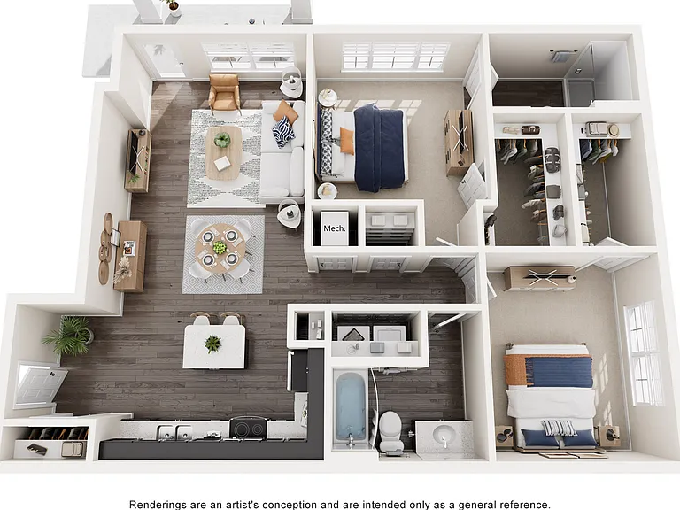 The Parker Floor Plan The Parker Floor Plan
