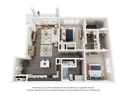 Floor plan The Parker
