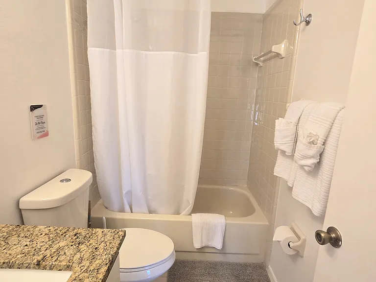 Main Bathroom with tub