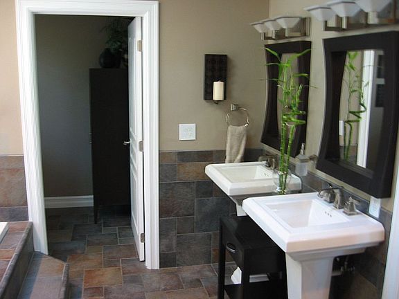 His and Her Master Sinks