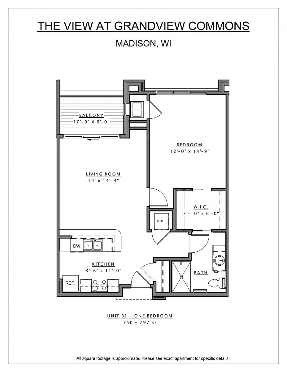 Floor plan B1