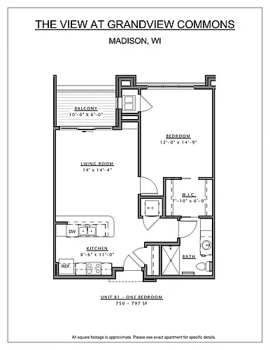 Floor plan B1