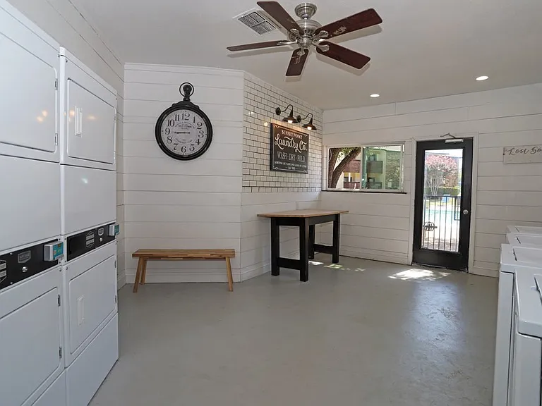 One of three convenient laundry facilities located throughout the community.