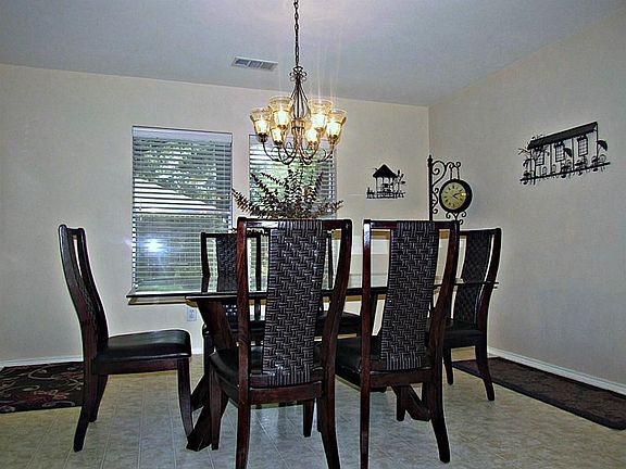 This is the breakfast room over looking the back yard.