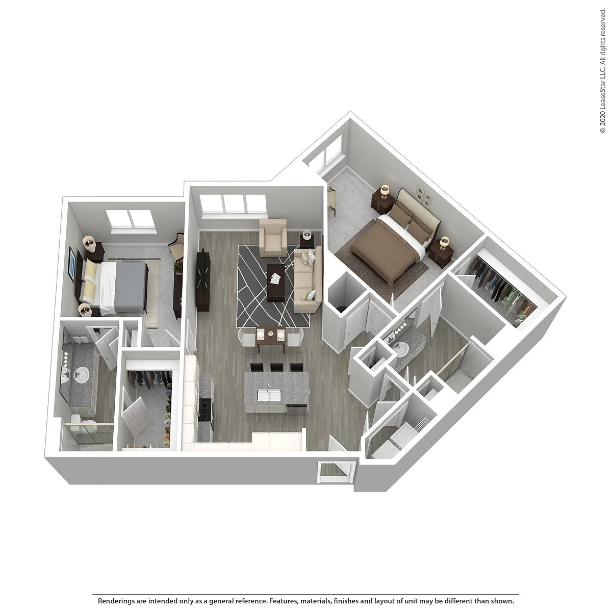 Floor plan Cabana Seven