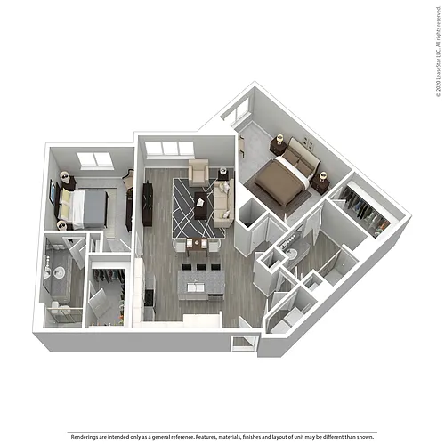 Floor plan Cabana Seven