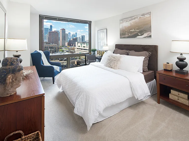 Wake up to Chicago's Skyline Every Morning