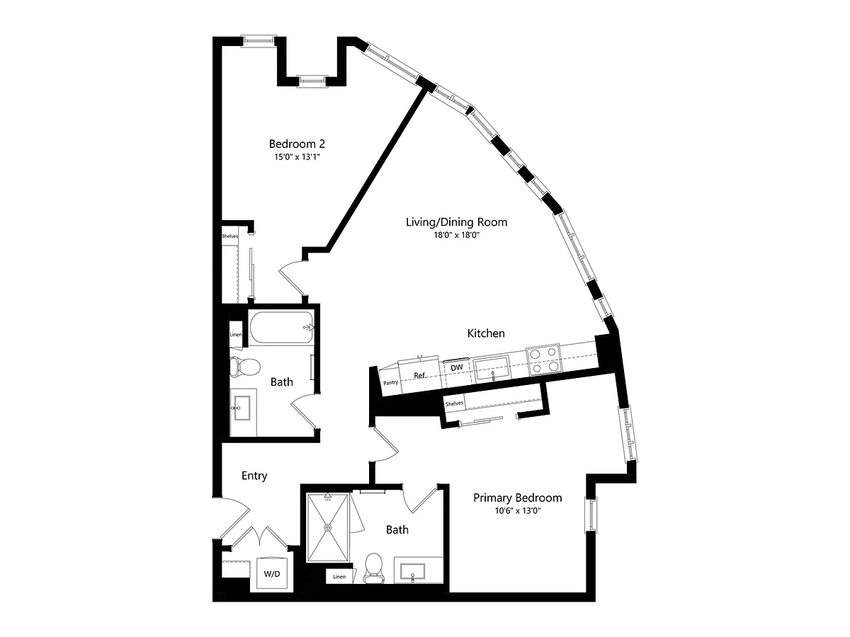 Floor plan B3