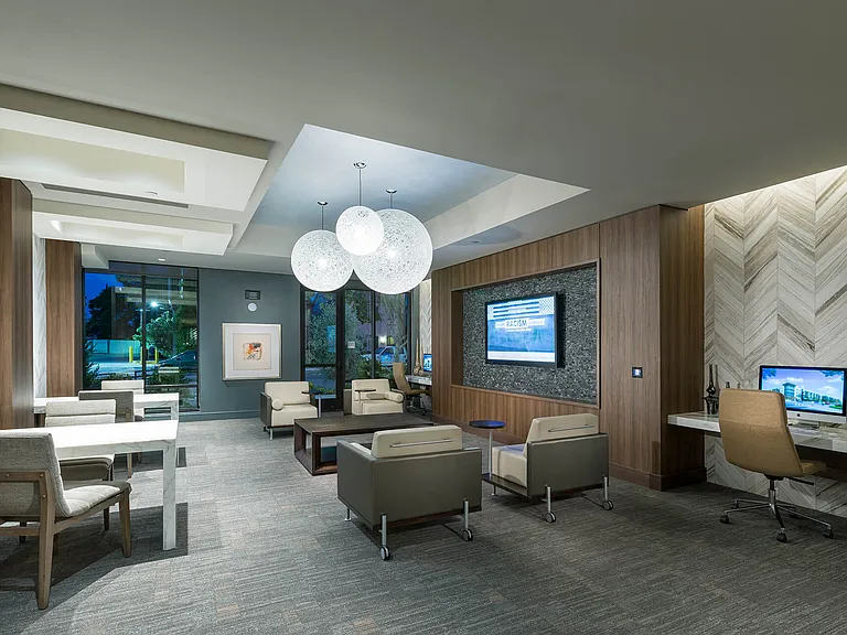 Cyber lounge with high-speed Wi-Fi