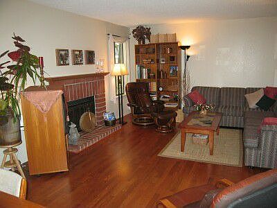 Living/Dining Combo with Hardwood Floors