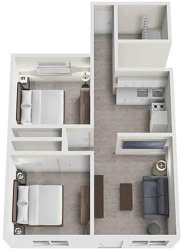 Floor plan Maple Terace - 2A