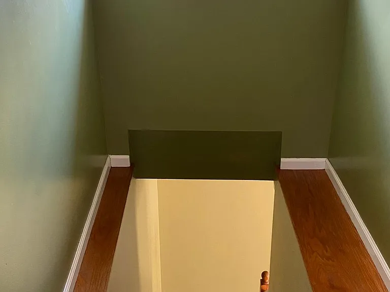 Staircase to 3rd floor.