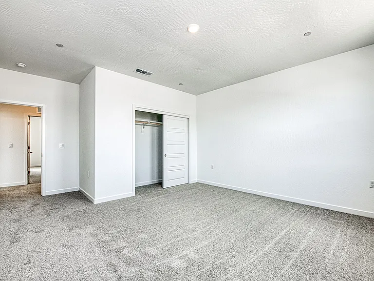 Bedroom 2 - almost as large as the master bedroom!
