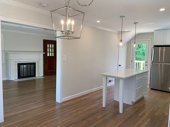 Combined kitchen and dining room