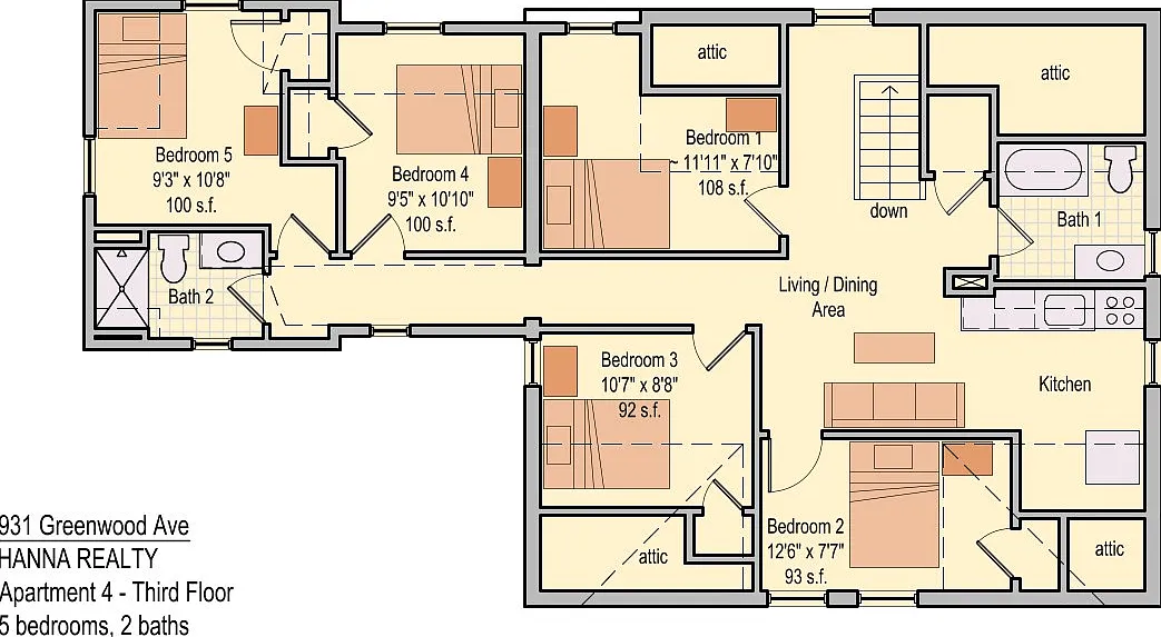 5 bed, 650 sqft, $6,000 — Photo 2