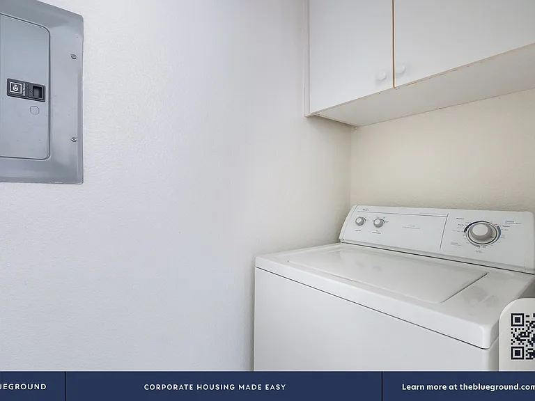 Washer in Apartment