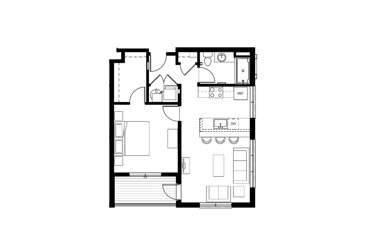 Floor plan The Lancaster