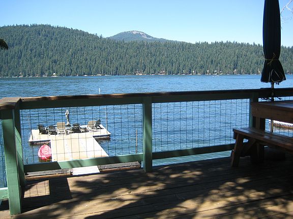 Across the lake from deck