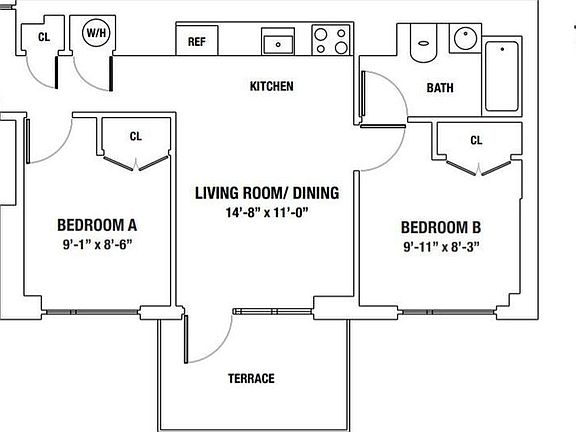 2nd image of 1247 Atlantic Ave #410