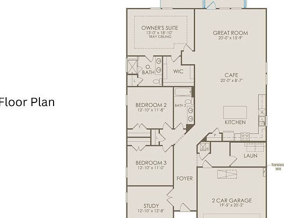 Floor Plan - Ranch