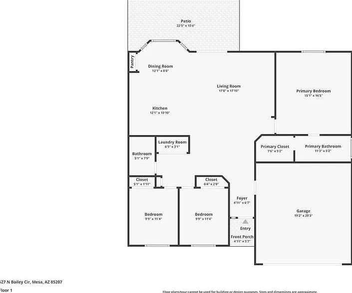 3 bed, 2.0 bath, 1418 sqft, $2,050 — Photo 2