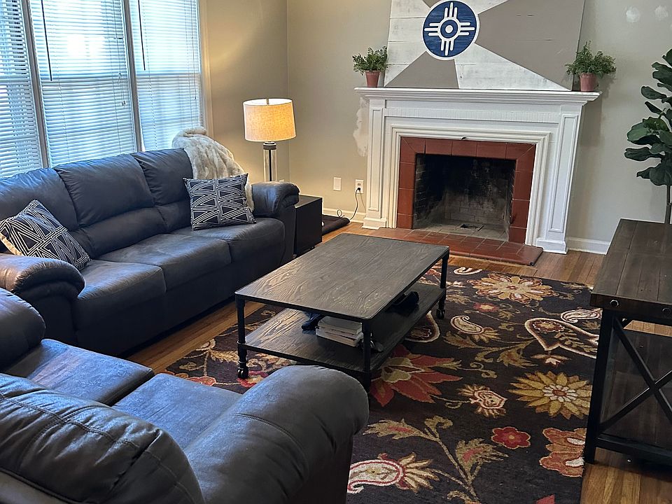 furnished living room option including TV