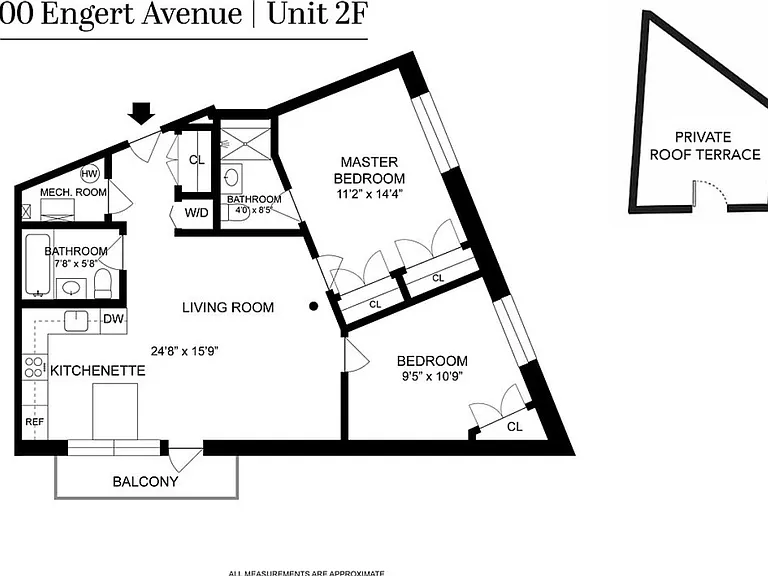 100 Engert Ave #2F — Photo 2