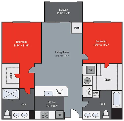 Floor plan B1