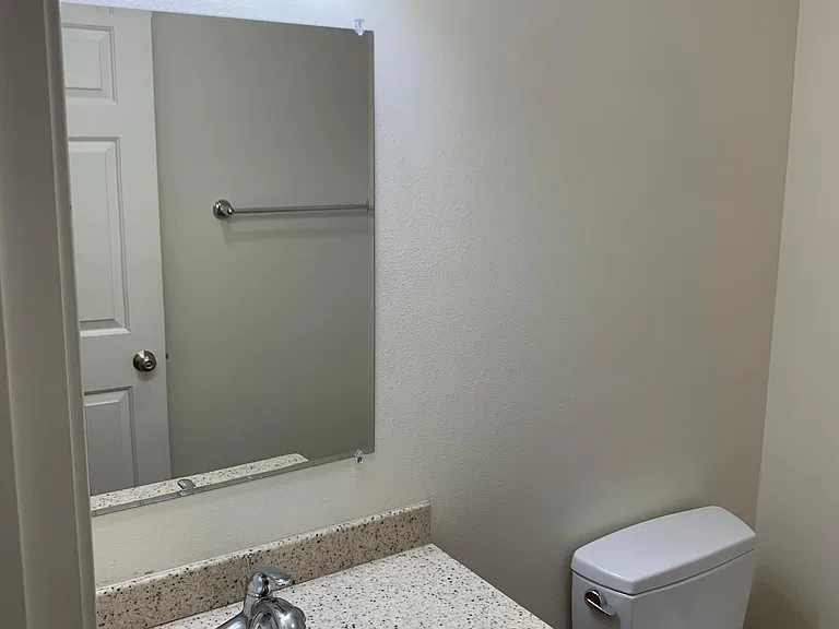 Downstairs half bath