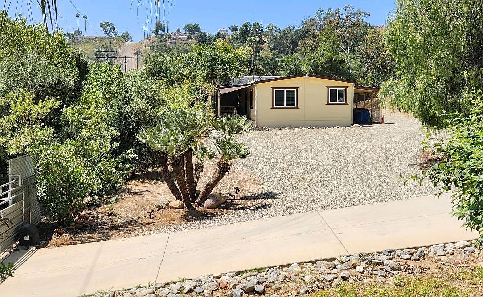 view of house across from our citrus/advocado grove