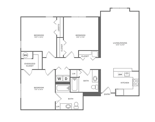 Floor plan C2BG