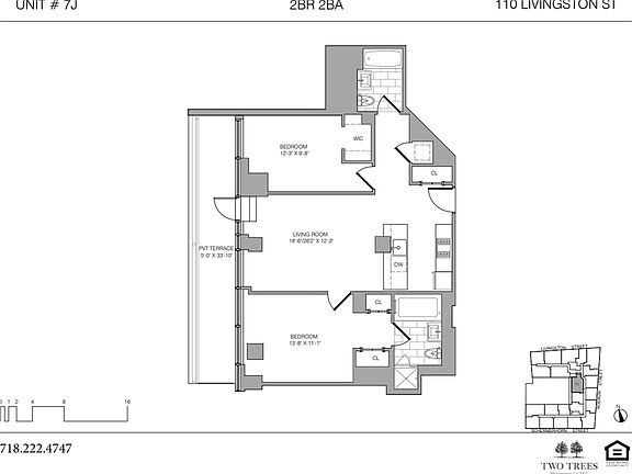 2nd image of 110 Livingston St APT 7J