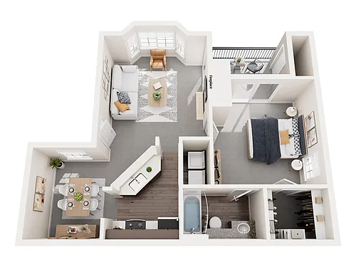 Floor plan Bainbridge Renovated