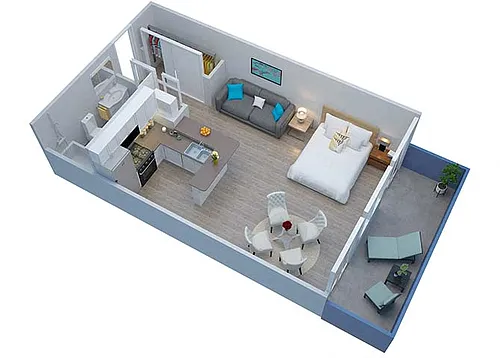Floor plan A1