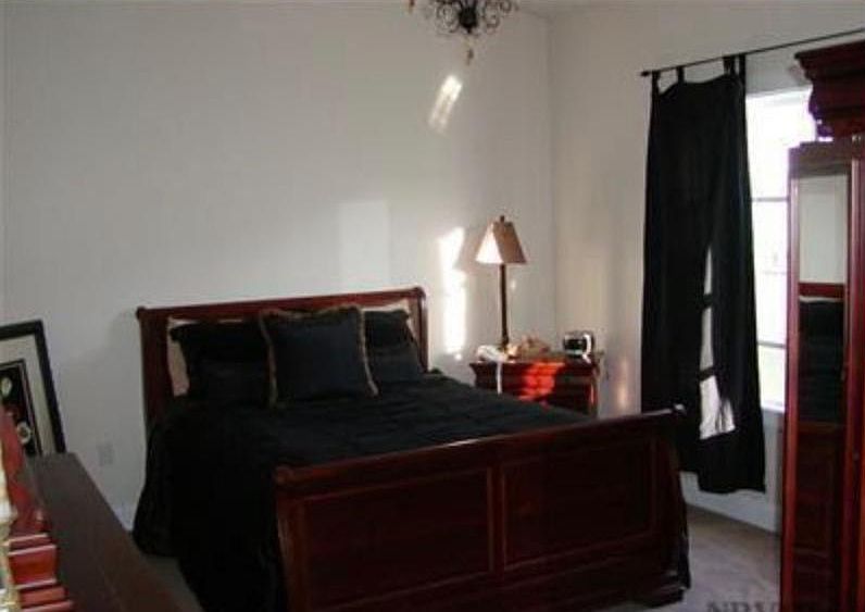 Master bedroom with walk in closet