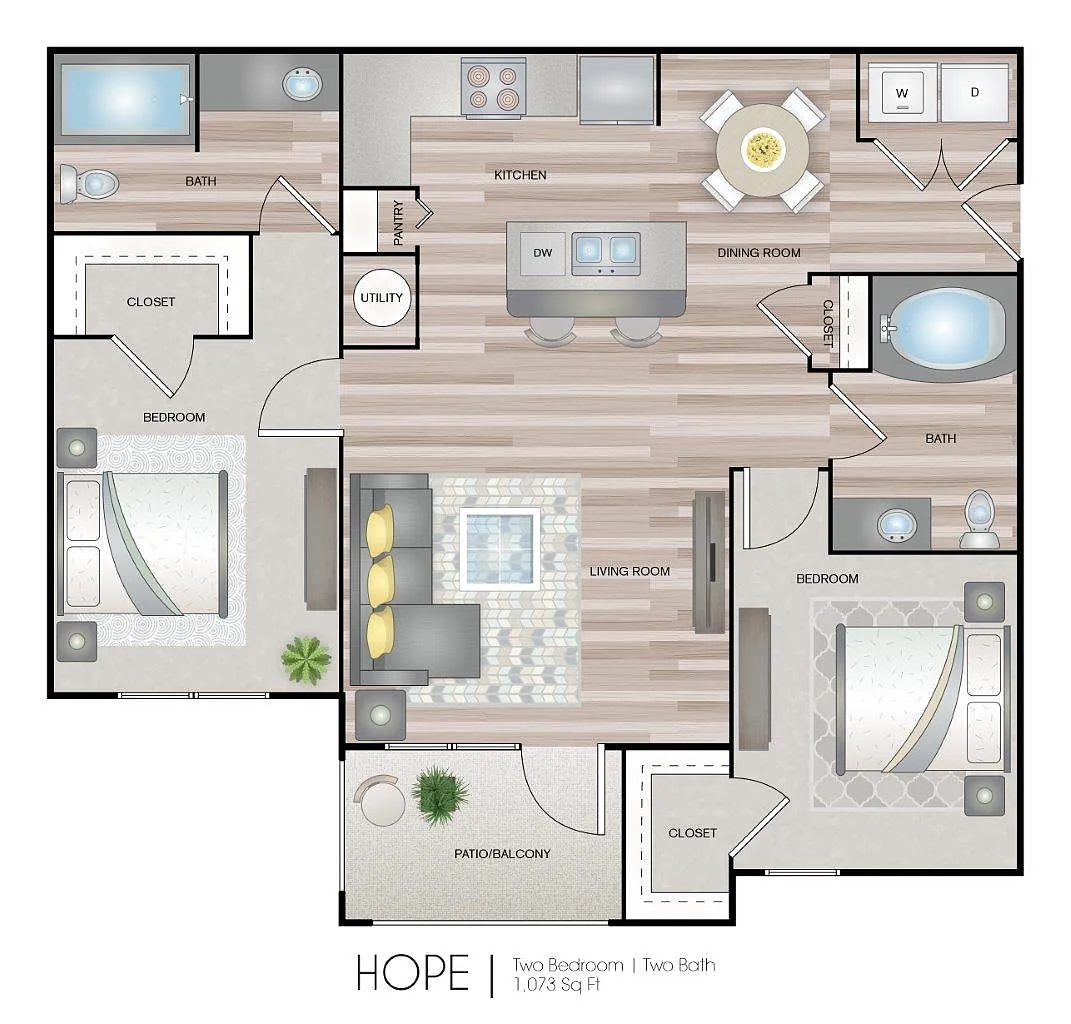 Floor plan Hope