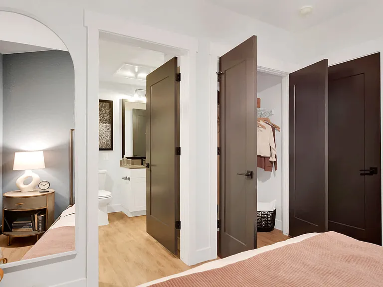 Bedroom with Hard Surface Flooring