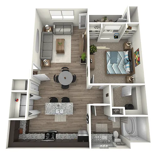 Floor plan A1