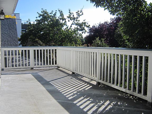 The deck is 9 ft. by 30 ft.