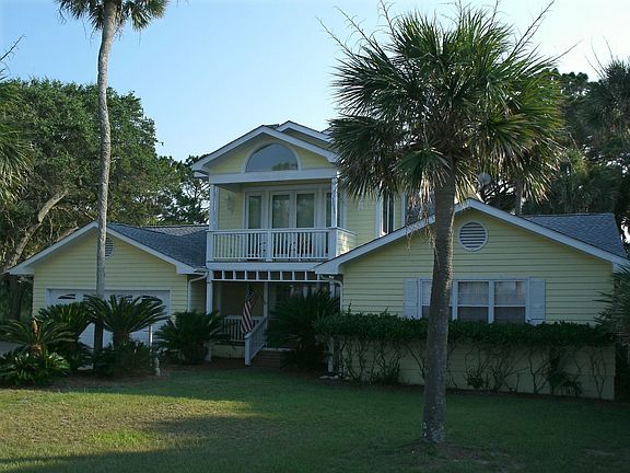 Front view of house.