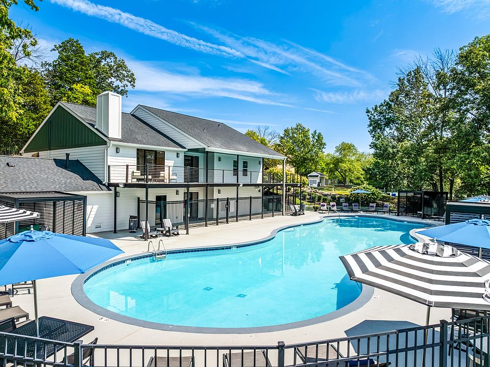 The Jax, Nashville, TN, Resort Style Pool and Cabanas