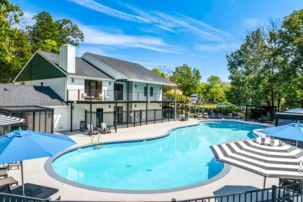 The Jax, Nashville, TN, Resort Style Pool and Cabanas