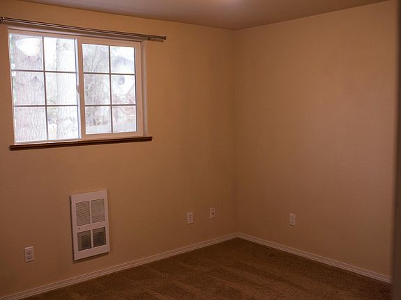 The bedroom window/wall.