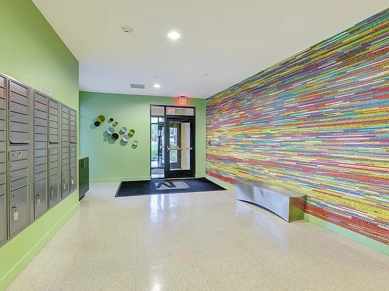 Enjoy the convenience of retrieving mail from your lobby
