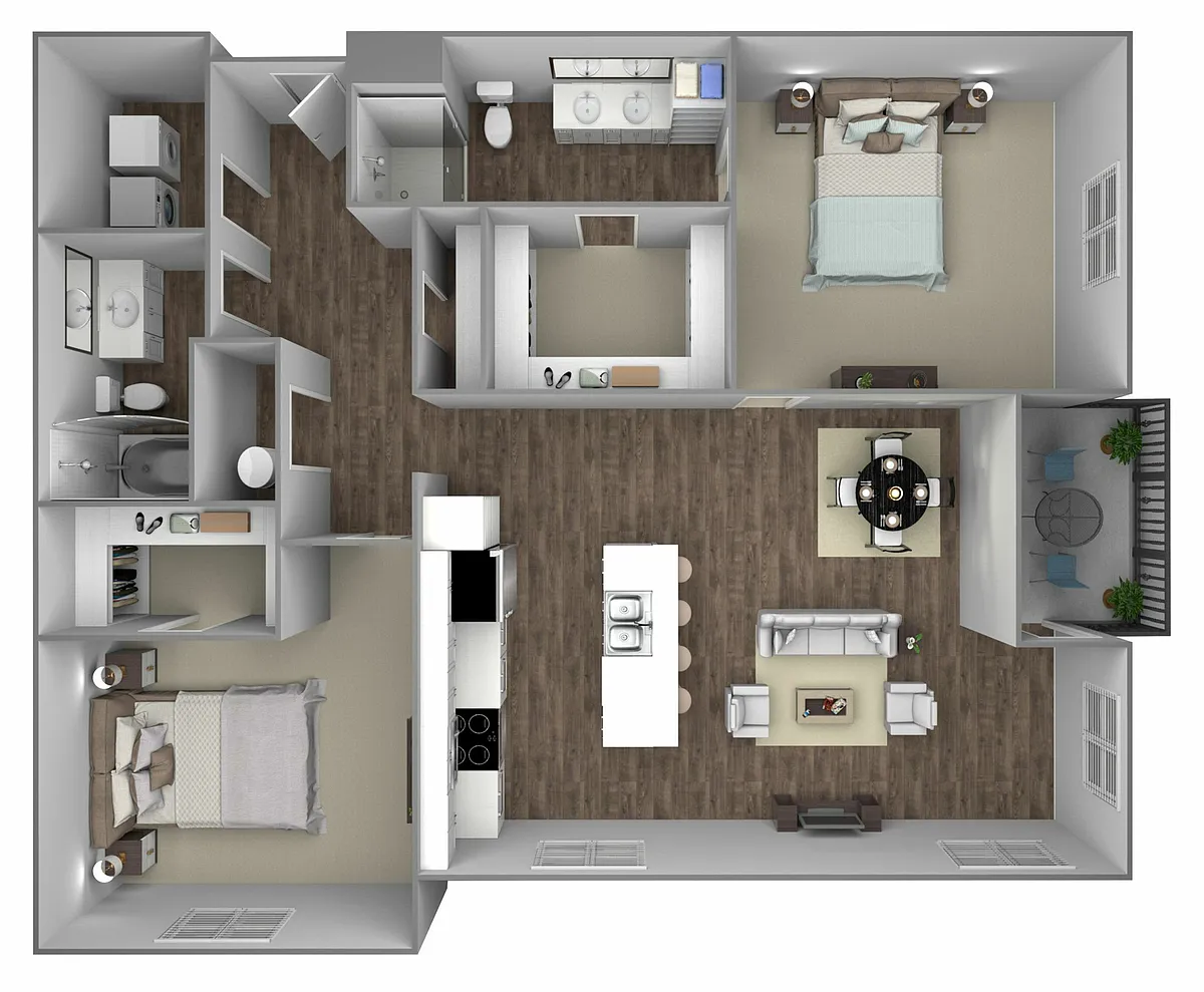 Floor plan B6-1231