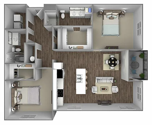 Floor plan B6-1231