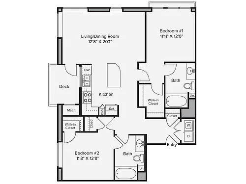 Floor plan B15