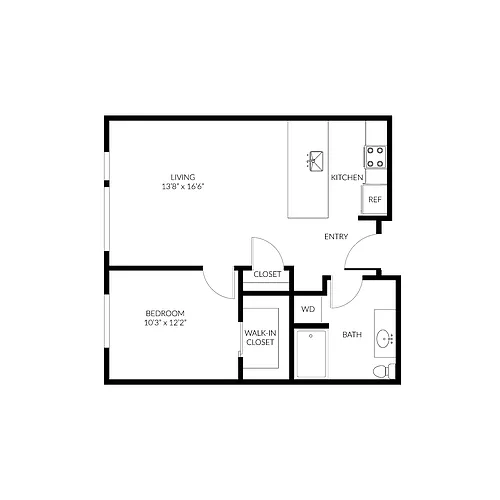 Floor plan C1/C2/C4