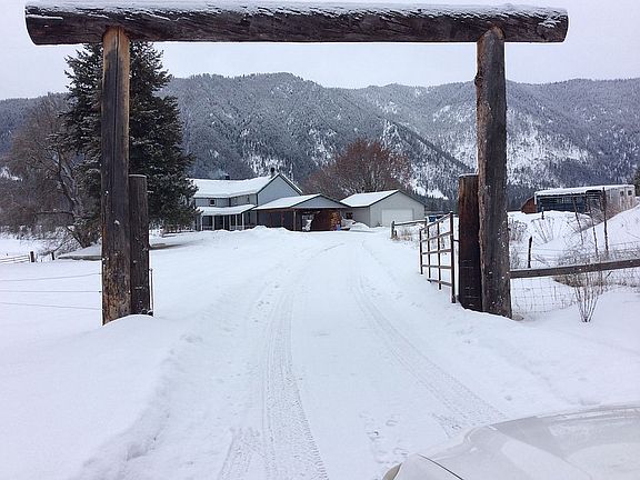 Looking at front gate.